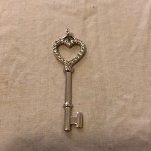 Sterling Silver Key Pendant
